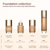 Clarins Skin Illusion Hydrating Foundation - Тональная основа с высокой степенью покрытия, 30 мл, оттенок 100.5W — фото 4