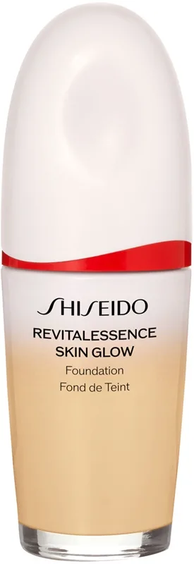 Shiseido Revitalessence Skin Glow Foundation - Легкое тональное средство с эффектом сияния SPF 30 оттенок Linen, 30 ml