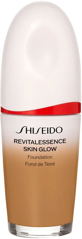 Shiseido Revitalessence Skin Glow Foundation - Легкое тональное средство с эффектом сияния SPF 30 оттенок Citrine, 30 ml