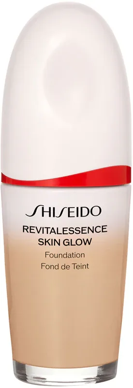 Shiseido Revitalessence Skin Glow Foundation - Легкое тональное средство с эффектом сияния SPF 30, 30 мл, оттенок Cashmere