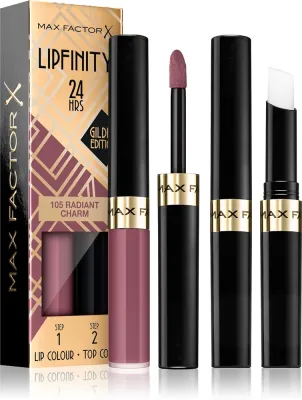 Max Factor Lipfinity Gilded Edition - Помада для губ с бальзамом, стойкая., 4 г