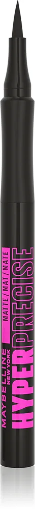 MAYBELLINE NEW YORK Hyper Precise - Подводка для глаз в перьях оттенок Black Matte, 1 ml