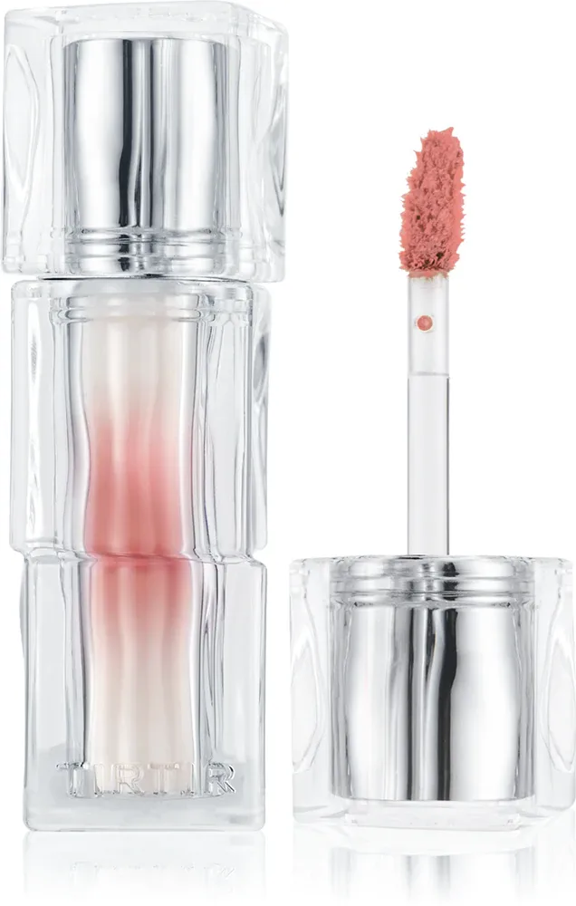 TIRTIR Waterism Glow Tint - Долговременный блеск для губ в маленькой упаковке, 1 г, оттенок 23 Peachricot (White Snowy Collection)
