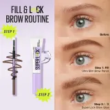 MAYBELLINE NEW YORK Super Lock - Гель для фиксации бровей, 8 г, оттенок Transparent — фото 7