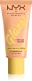 NYX Professional Makeup Buttermelt Glaze - Тонирующий крем для лица с SPF 30, 30 мл, оттенок 01 Whipped Butta — фото 1