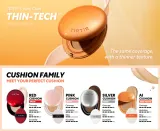 TIRTIR Mask Fit AI Fliter Cushion - Тональная основа с матовым покрытием в губке - долговременный подклад, 18 г, оттенок 24N Latte — фото 4