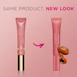 Clarins Lip Perfector Intense - Увлажняющий блеск для губ, 12 мл, оттенок 19 Intense Smoky Rose — фото 6