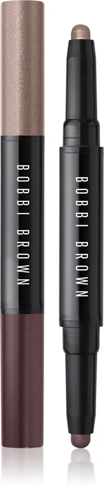Bobbi Brown Long-Wear Cream Shadow Stick Duo - Тени в карандаше двойная, 1 г, оттенок Pink Steel / Bark