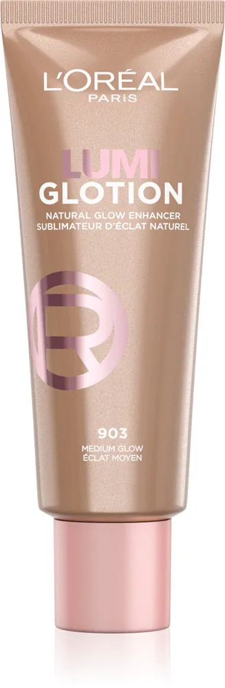 L’Oreal Paris Lumi Glotion - Кремовый осветляющий увлажняющий хайлайтер оттенок 903 Medium Glow, 40 ml