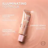 L’Oreal Paris Lumi Glotion - Кремовый осветляющий увлажняющий хайлайтер оттенок 903 Medium Glow, 40 ml — фото 3