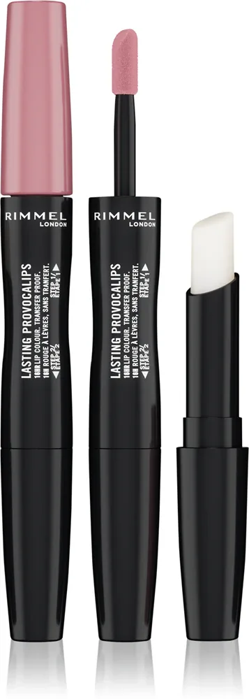 Rimmel Lasting Provocalips Double Ended - Помада для губ - стойкая., You Comin?, 3 г, оттенок 220 Come Up Roses