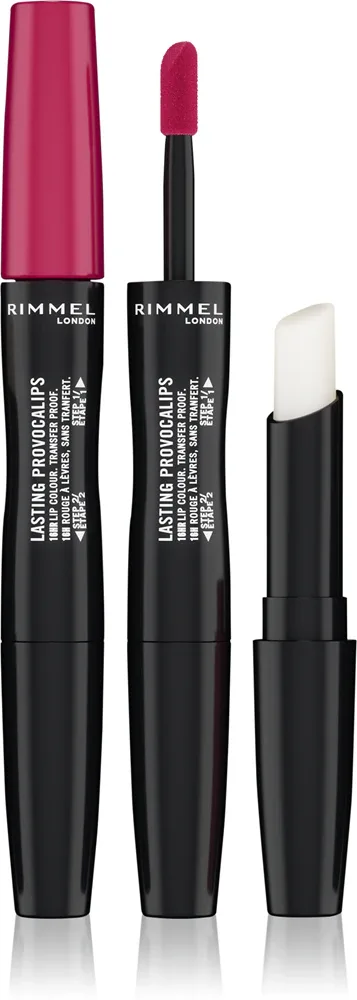 Rimmel Lasting Provocalips Double Ended - Помада для губ - стойкая., You Comin?, 3 г, оттенок 310 Pouting Pink