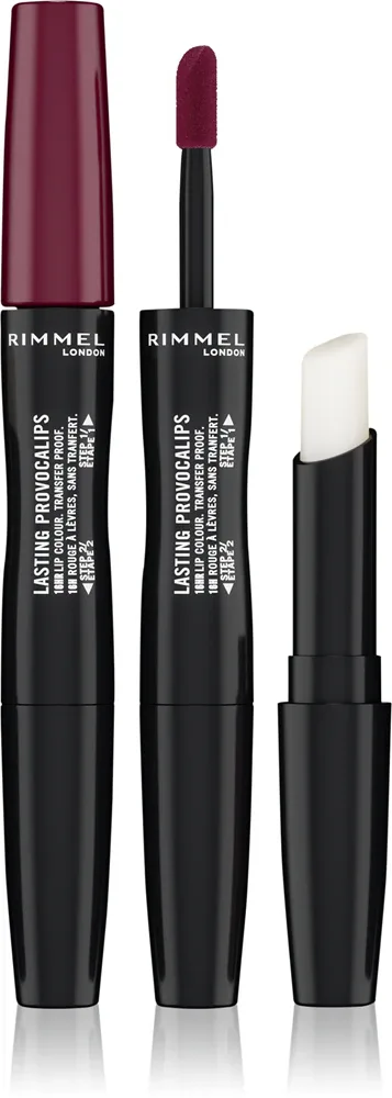Rimmel Lasting Provocalips Double Ended - Помада для губ - стойкая., You Comin?, 3 г, оттенок 570 No Wine-Ing
