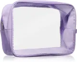 Notino Travel Collection Extra Large Clear Organizer - Прозрачная косметичка XL Purple 27,5x20x12,5 cm, 1 szt. — фото 1