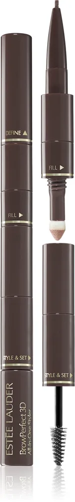 Estee Lauder BrowPerfect 3D All-in-One Styler - Карандаши для бровей 3 в 1 оттенок Brunette, 2 g