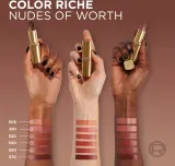 L’Oreal Paris Color Riche Free the Nudes - Кремовая помада для увлажнения оттенок 505 NU RESILIENT, 4 g — фото 3