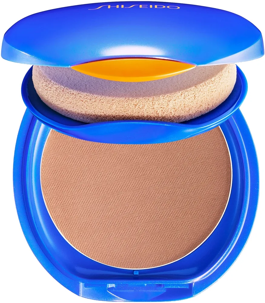 Shiseido Expert Sun Protector UV Protective Compact Foundation SPF30 - Водостойкий компактный наполнительный крем для тела оттенок Dark Beige, 12 g