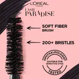 L’Oreal Paris Lash Paradise - Тушь для ресниц, удлиняющая и увеличивающая объем Intense Black, 6 ml — фото 3