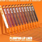 NYX Professional Makeup Duck Plump Liner - Карандаш для губ с эффектом увеличения, 0 г, оттенок Ducking Clear — фото 7