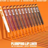 NYX Professional Makeup Duck Plump Liner - Карандаш для губ с эффектом увеличения оттенок Biege Boost, 0 g — фото 6