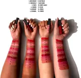 NYX Professional Makeup Soft Matte Lip Cream - Легкая матовая жидкая помада, 8 мл, оттенок 09 Abu Dhabi — фото 4