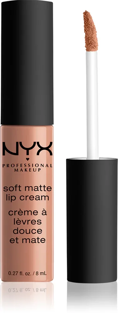 NYX Professional Makeup Soft Matte Lip Cream - Легкая матовая жидкая помада, 8 мл, оттенок 04 London