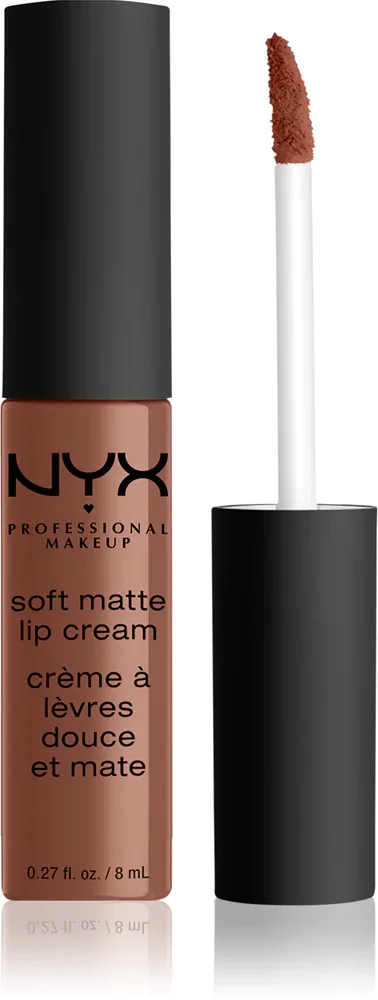 NYX Professional Makeup Soft Matte Lip Cream - Легкая матовая жидкая помада, 8 мл, оттенок 60 Leon