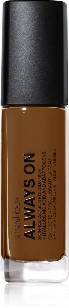 Smashbox Always On Skin Balancing Foundation - Тональная основа: Трваля падклад, 30 мл, оттенок D10N - LEVEL-ONE DARK WITH A NEUTRAL UNDERTONE