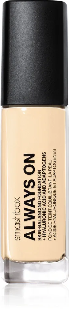 Smashbox Always On Skin Balancing Foundation - Тональная основа: Трваля падклад, 30 мл, оттенок F10W - LEVEL-ONE FAIR WITH A WARM UNDERTONE