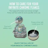 Danessa Myricks Beauty Infinite Chrome Flakes - Блестящие тени для век, оттенок Fire Ball — фото 6