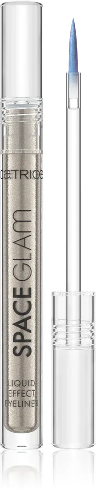 Catrice Space Glam - Жидкая подводка с блестками, 1 мл, оттенок 010 Moonstone Metallic