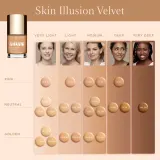 Clarins Skin Illusion Velvet - Тональная основа с матовым финишем и питательным действием, 30 мл, оттенок 107C — фото 4