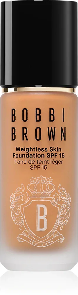 Bobbi Brown Weightless Skin Foundation SPF 15 - Тональная основа: травяной подклад с увлажняющим действием, 30 мл, оттенок Warm Golden