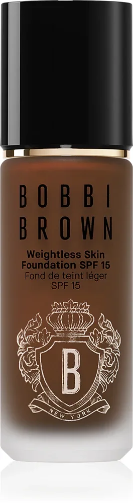 Bobbi Brown Weightless Skin Foundation SPF 15 - Тональная основа: травяной подклад с увлажняющим действием, 30 мл, оттенок Cool Chestnut