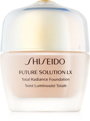 Shiseido Future Solution LX Total Radiance Foundation - Тональный флюид с защитой SPF 15, омолаживающий., 30 мл