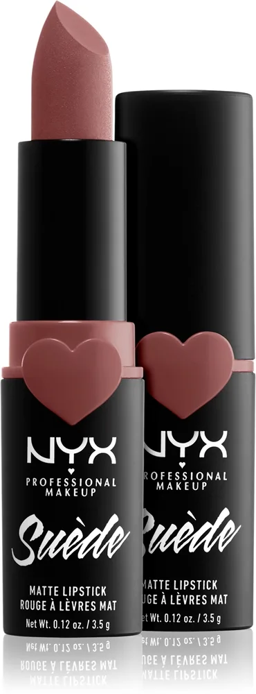 NYX Professional Makeup Suede Matte Lipstick - Матовая помада, 3 г, оттенок 05 Brunch Me