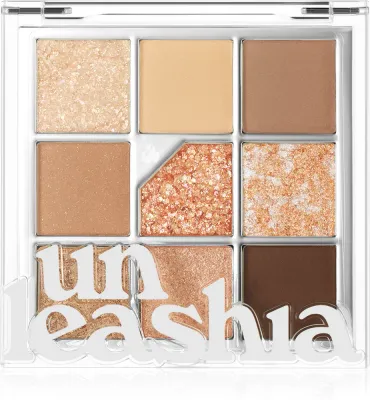 Unleashia Glitterpedia Eye Palette - Тени для век, 6 г, оттенок No.2 All of Brown