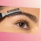 Rimmel Wonder'Freeze - Гелевая тушь для ресниц и бровей, 6 г, оттенок 004 Deep Brown — фото 4