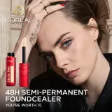 L’Oreal Paris Infaillible Skin Ink - Тональный крем-консилер 2 в 1, 15 мл, оттенок 15 Light Neutral — фото 6