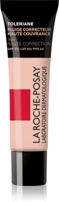 La Roche-Posay Toleriane - Тональный флюид с высокой степенью покрытия SPF 25, 30 мл, оттенок 8