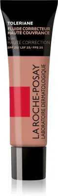 La Roche-Posay Toleriane - Тональный флюид с высокой степенью покрытия SPF 25, 30 мл, оттенок 11