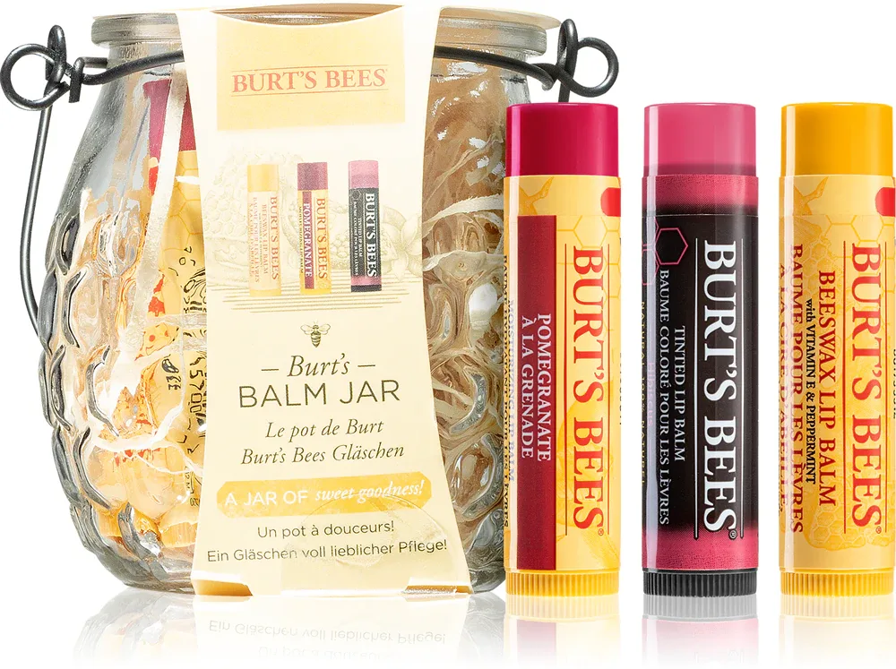 Burt’s Bees Balm Jar - Подарочный набор для губ, 0