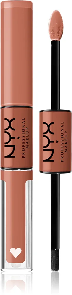 NYX Professional Makeup Shine Loud High Shine Lip Color - Помада для губ с высоким блеском, 6 мл, оттенок 02 - Goal Crusher