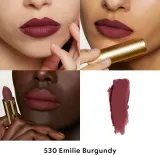 Gucci Gucci Beauty Rouge a Levres Matte Lipstick - Матовая помада, 3 г, оттенок 530 Emilie Burgundy — фото 2