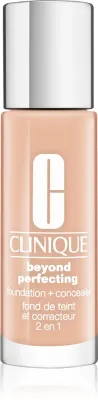 Clinique Beyond Perfecting Foundation + Concealer - Тональная основа: подкладка и корректор 2 в 1, 30 мл, оттенок 04 Cream Whip