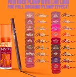 NYX Professional Makeup Duck Plump - Блеск для губ с эффектом увеличения, 7 мл, оттенок 02 Banging Bare — фото 8