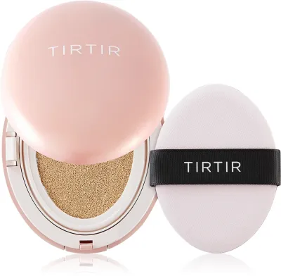 TIRTIR Mask Fit All Cover Cushion - Матирующий макияж в губке, 18 г, оттенок 24W Soft Beige