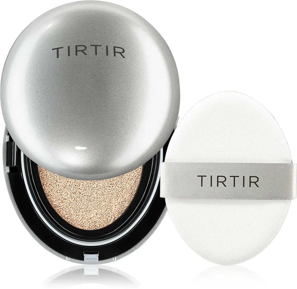 TIRTIR Mask Fit Aura Cushion - Увлажняющая основа в губке с осветляющим эффектом., 18 г, оттенок 17C Porcelain