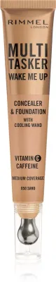 Rimmel Multi-Tasker Wake Me Up - Подклад и корректор с эффектом осветления, 20 мл