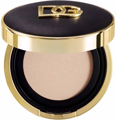 Dolce&Gabbana Fresh Rose Glow Cushion - Роскошный увлажняющий тональный крем с SPF 50+, 15 г